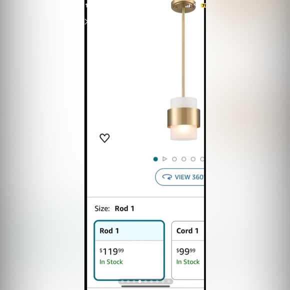 ADJUSTABLE PENDANT LIGHT - Picture 4 of 12